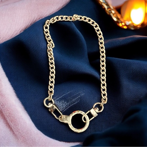 Louis Vuitton Authentic Upcycled LV hardware necklace - Picture 2 of 9